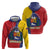 Personalized Venezuela Hoodie Coat Of Arms Curve Style