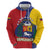 Personalized Venezuela Hoodie Coat Of Arms Curve Style