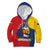 Personalized Venezuela Kid Hoodie Coat Of Arms Curve Style