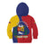 Personalized Venezuela Kid Hoodie Coat Of Arms Curve Style