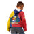 Personalized Venezuela Kid Hoodie Coat Of Arms Curve Style