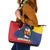 Venezuela Leather Tote Bag Coat Of Arms Curve Style