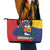 Venezuela Leather Tote Bag Coat Of Arms Curve Style