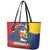 Venezuela Leather Tote Bag Coat Of Arms Curve Style