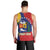 Personalized Venezuela Men Tank Top Coat Of Arms Curve Style