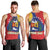 Personalized Venezuela Men Tank Top Coat Of Arms Curve Style