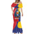 Personalized Venezuela Mermaid Dress Coat Of Arms Curve Style