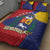 Venezuela Quilt Bed Set Coat Of Arms Curve Style