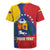 Personalized Venezuela Rugby Jersey Coat Of Arms Curve Style