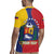 Personalized Venezuela Rugby Jersey Coat Of Arms Curve Style