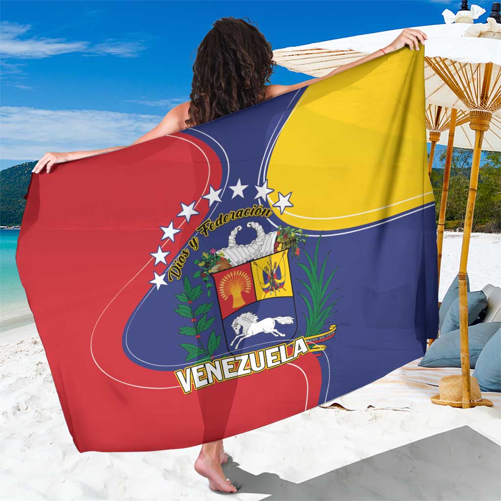 Venezuela Sarong Coat Of Arms Curve Style