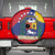 Venezuela Spare Tire Cover Coat Of Arms Curve Style