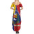 Personalized Venezuela Summer Maxi Dress Coat Of Arms Curve Style