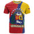 Personalized Venezuela T Shirt Coat Of Arms Curve Style