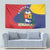 Venezuela Tapestry Coat Of Arms Curve Style