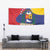 Venezuela Tapestry Coat Of Arms Curve Style