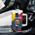 Personalized Venezuela Tumbler With Handle Coat Of Arms Curve Style