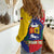 Personalized Venezuela Women Casual Shirt Coat Of Arms Curve Style