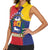 Personalized Venezuela Women Sleeveless Polo Shirt Coat Of Arms Curve Style