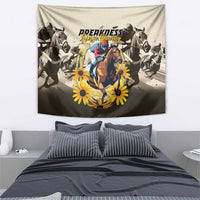 Preakness Horse Racing Tapestry Middle Jewel