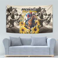 Preakness Horse Racing Tapestry Middle Jewel