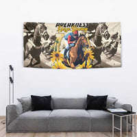 Preakness Horse Racing Tapestry Middle Jewel