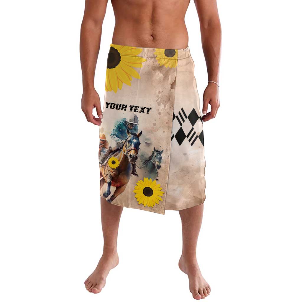 Personalized Preakness Horse Racing Lavalava Run for the Black Eyed Susans