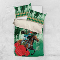 Belmont Horse Racing Bedding Set Run for the Carnations