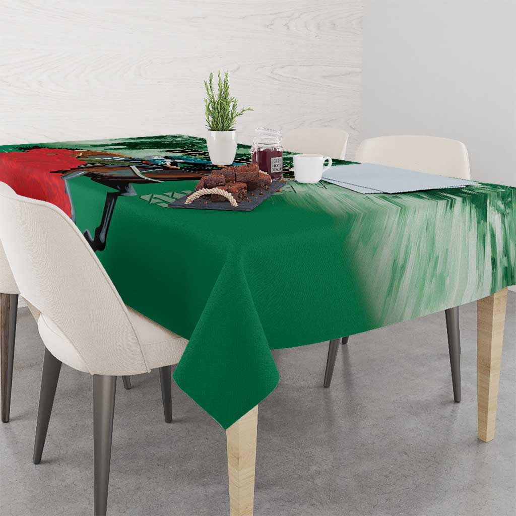 Belmont Horse Racing Tablecloth Run for the Carnations