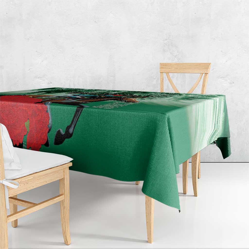Belmont Horse Racing Tablecloth Run for the Carnations