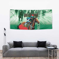 Belmont Horse Racing Tapestry Run for the Carnations