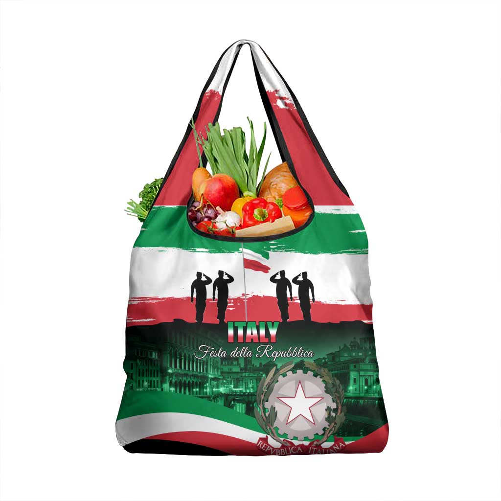 Italy Republic Day Grocery Bag Festa della Repubblica