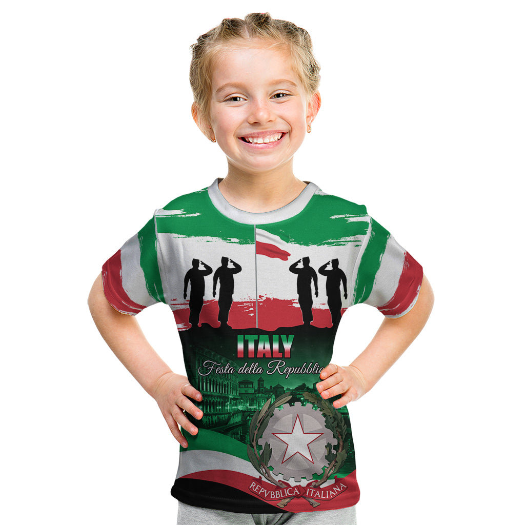 Italy Republic Day Kid T Shirt Festa della Repubblica - Wonder Print Shop