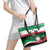 Italy Republic Day Leather Tote Bag Festa della Repubblica - Wonder Print Shop