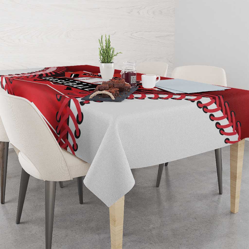 Canada Baseball Tablecloth Go Champion The Maple Leaf