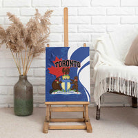Canada Toronto Canvas Wall Art Maple Leaf Diversity Our Strength