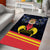 Belgium Iris Day Area Rug Royaume de Belgique Coat Of Arms - Wonder Print Shop