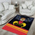 Belgium Iris Day Area Rug Royaume de Belgique Coat Of Arms - Wonder Print Shop