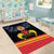 Belgium Iris Day Area Rug Royaume de Belgique Coat Of Arms - Wonder Print Shop