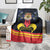 Belgium Iris Day Blanket Royaume de Belgique Coat Of Arms