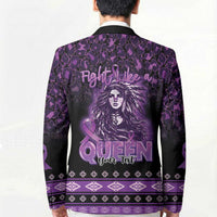 Personalized Native American Lupus Girl Blazer Fight Like a Queen