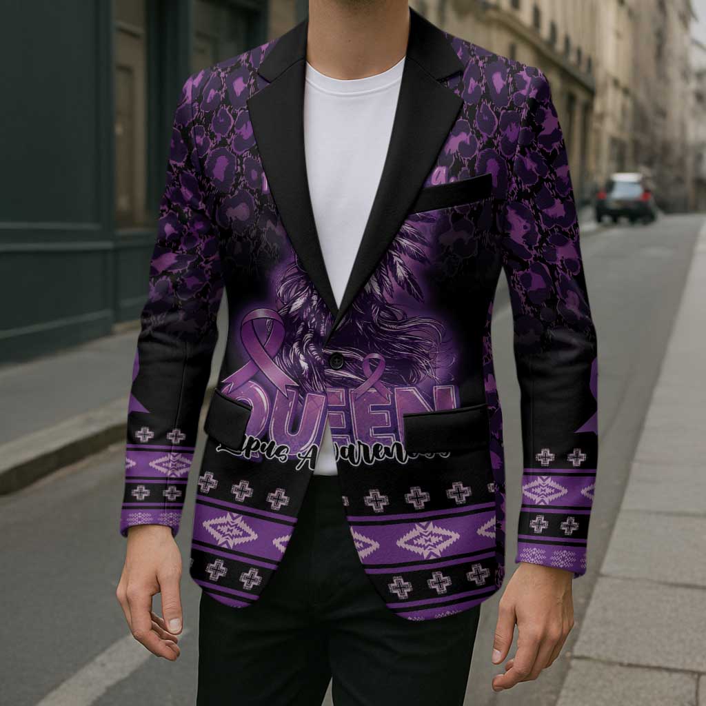 Personalized Native American Lupus Girl Blazer Fight Like a Queen