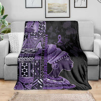 African Lady Lupus Awareness Blanket Fight Support Cure