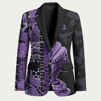 Personalized African Lady Lupus Awareness Blazer Fight Support Cure