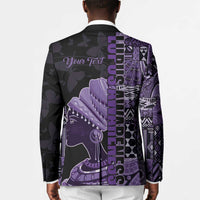 Personalized African Lady Lupus Awareness Blazer Fight Support Cure