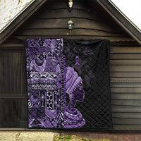 African Lady Lupus Awareness Quilt Fight Support Cure