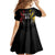 Personalized Germany 2024 Football Kid Short Sleeve Dress DFB Team Black Version