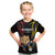 Personalized Germany 2024 Football Kid T Shirt DFB Team Black Version