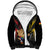 Personalized Germany 2024 Football Sherpa Hoodie DFB Team Black Version