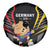 Germany 2024 Football Spare Tire Cover DFB Team Black Version